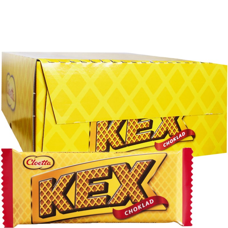 Hel Låda Godis "Kexchoklad" 48 x 60g - 48% rabatt
