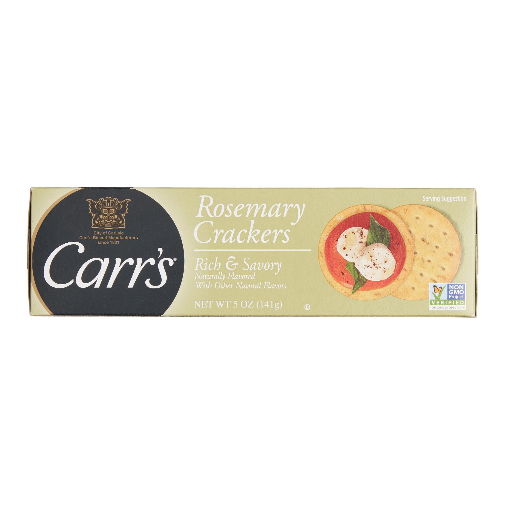 Carr's Rosemary Crackers Set Of 12 by World Market