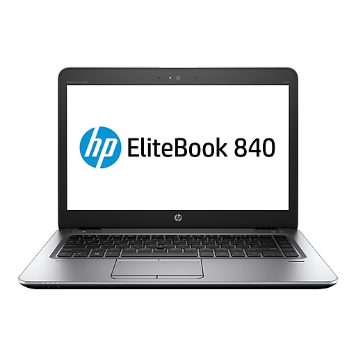 HP EliteBook 840 G3 14" Refurbished Ultrabook, Intel i5, 8GB Memory, 256GB SSD, Windows 7 Pro (T6F46UT)