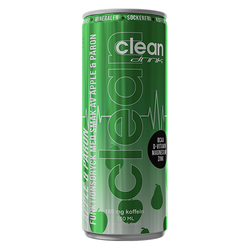 Clean Drink Äpple / Päron 33cl