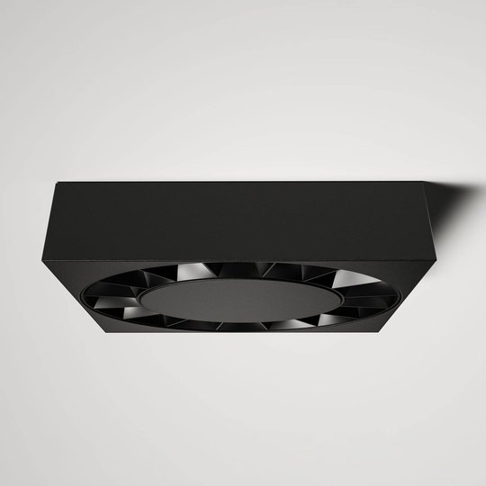 Lucande Kelissa -LED-ulkokattovalaisin musta
