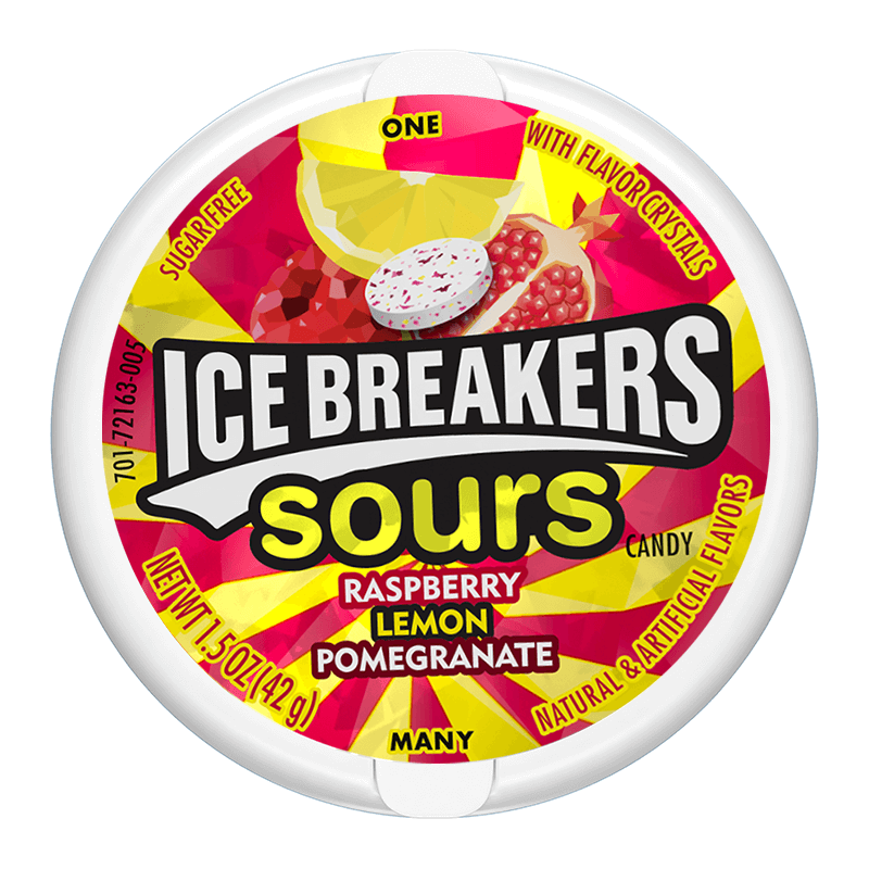 IceBreakers Sours Lemonade Flavoured Mints 42g