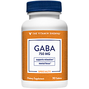 GABA for Relaxation & Focus - 750 MG (90 Tablets)