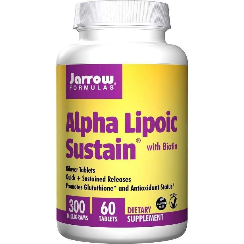 Alpha Lipoic Sustain, 300mg with Biotin - 60 tablets