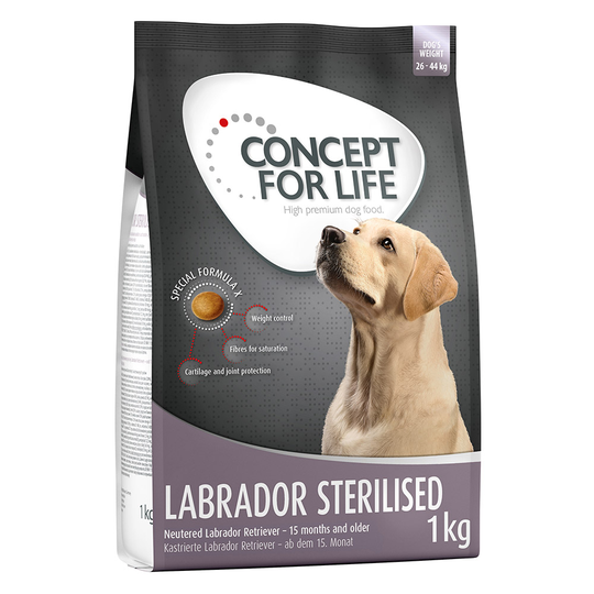 Osta Concept for Life Labrador Sterilised - 4 x 1 kg netistä |  
