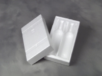 Vinemballage polystyrol 2002 Universal 2stk 36stk/pak - (36 stk.)