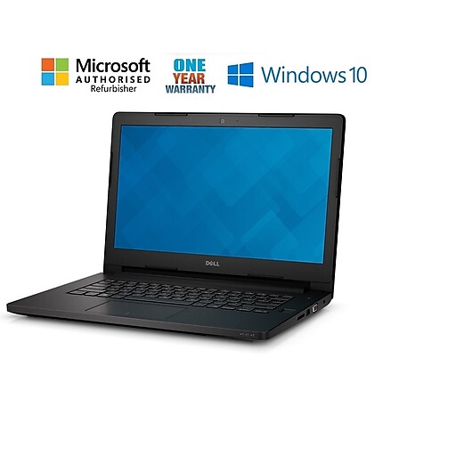 Dell latitude E3470, 14" screen laptop, Intel core i5 6200U 2.3GHz, Refurbished