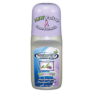 Crystal Deodorant Roll-On - Hypoallergenic Lavender Scent (3 Fluid Ounces)