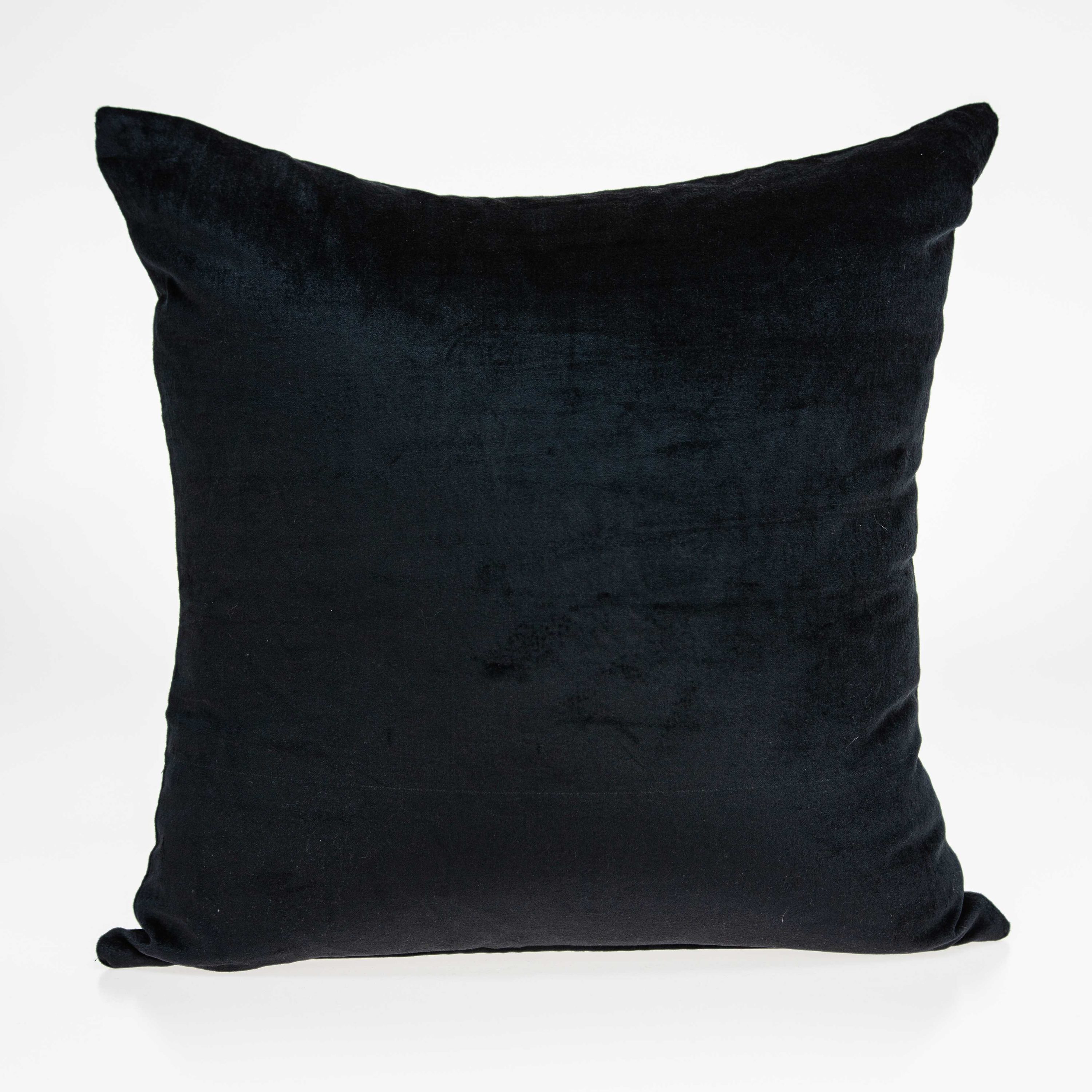 HomeRoots Jordan Black Standard Cotton Viscose Blend Pillow Case | 334178