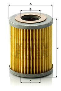 Oljefilter MANN-FILTER H 813/1 x