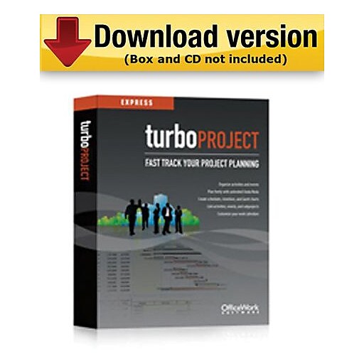 TurboProject Express for Windows (1 - User) [Download]