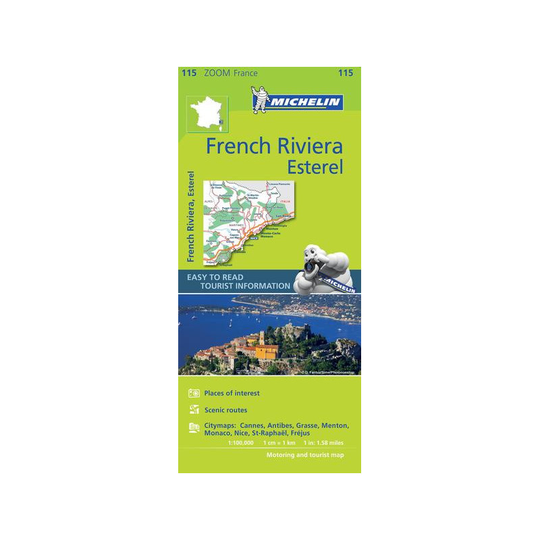 Osta Michelin Ranskan Riviera kartta netistä 