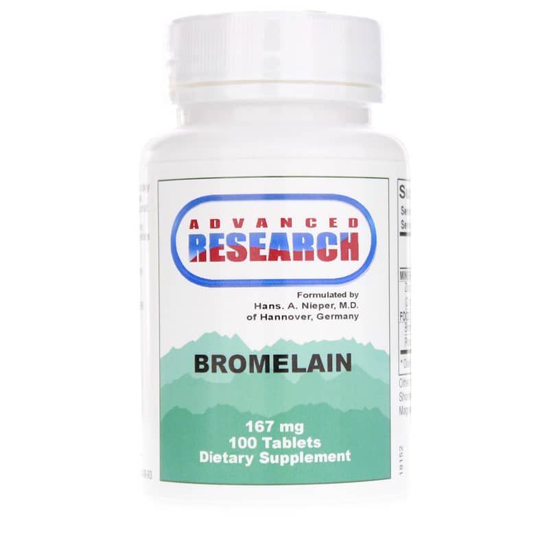 Advanced Research Bromelain 100 Tablets