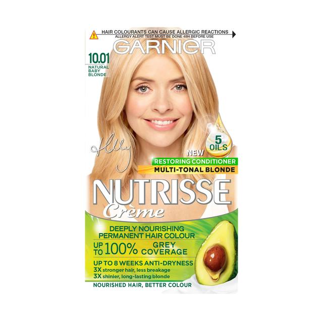 Garnier Nutrisse Pearl 10.01 Natural Baby Blonde Permanent Hair Dye