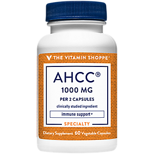 AHCC - Immune Support - 1,000 MG Per Serving (60 Vegetarian Capsules)