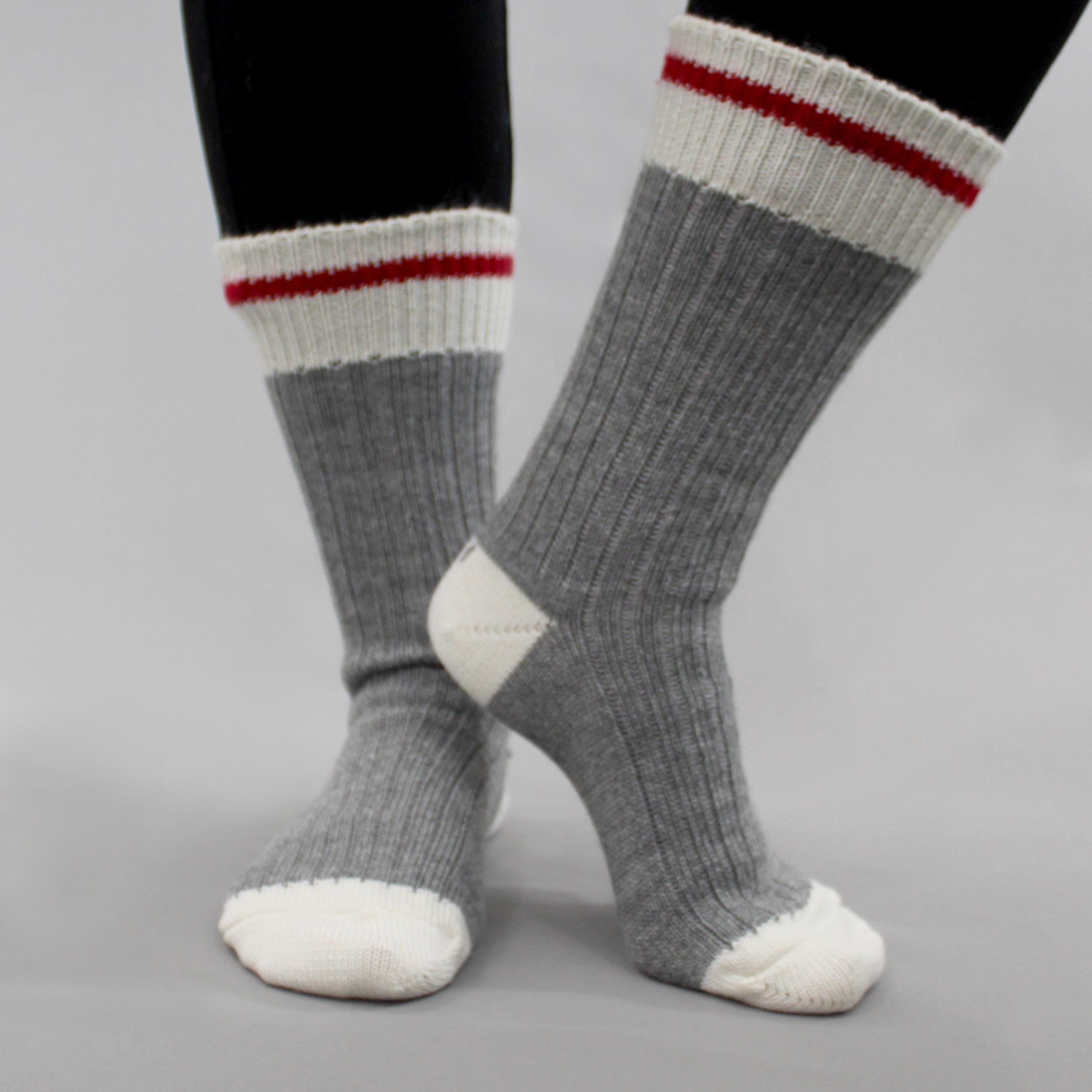 Soft Wool Blend Socks. Best Quality Work Made in Canada. Hygge Wear. Mother's Or Father's Day Gift Stocking Stuffer