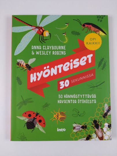 Osta Anna Claybourne : Hyönteiset 30 sekunnissa - Hyönteiset  kolmessakymmenessä sekunnissa netistä