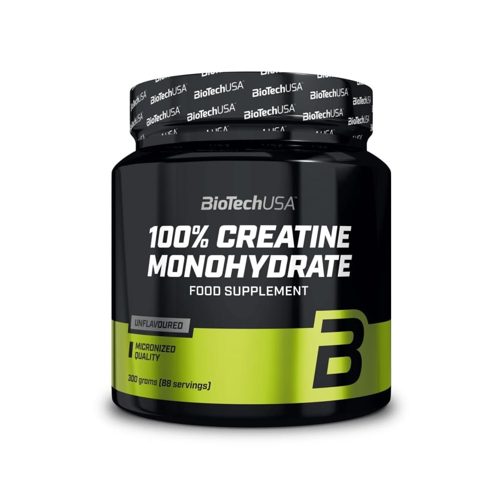100% Creatine Monohydrate, Unflavoured - 300 grams
