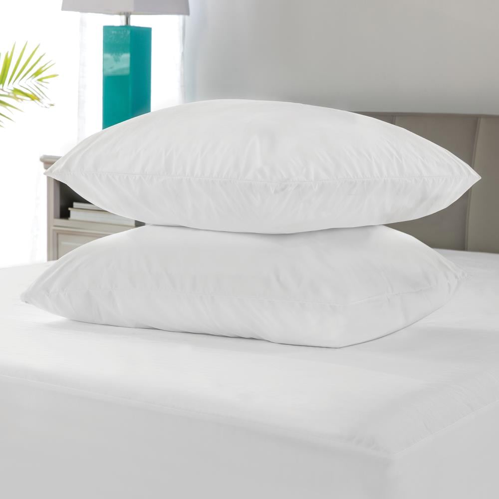 SensorPEDIC Standard/Queen Polyester Blend Pillow Protector with Bed Bug Protection in White | 20045