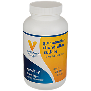 Glucosamine Chondroitin Sulfate - Easy to Swallow (240 Softgels)