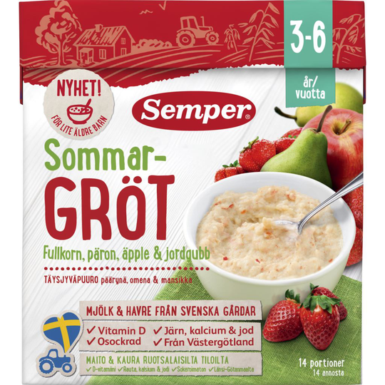Köp Semper Sommargröt 3-6 år 500 g Online