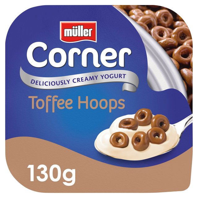 Muller Corner Toffee Yoghurt with Chocolate Hoops