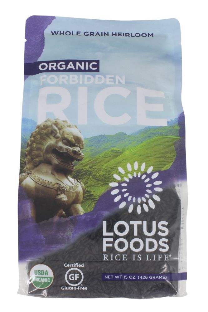 Lotus Foods - Organic Forbidden Black Rice - 15 oz.
