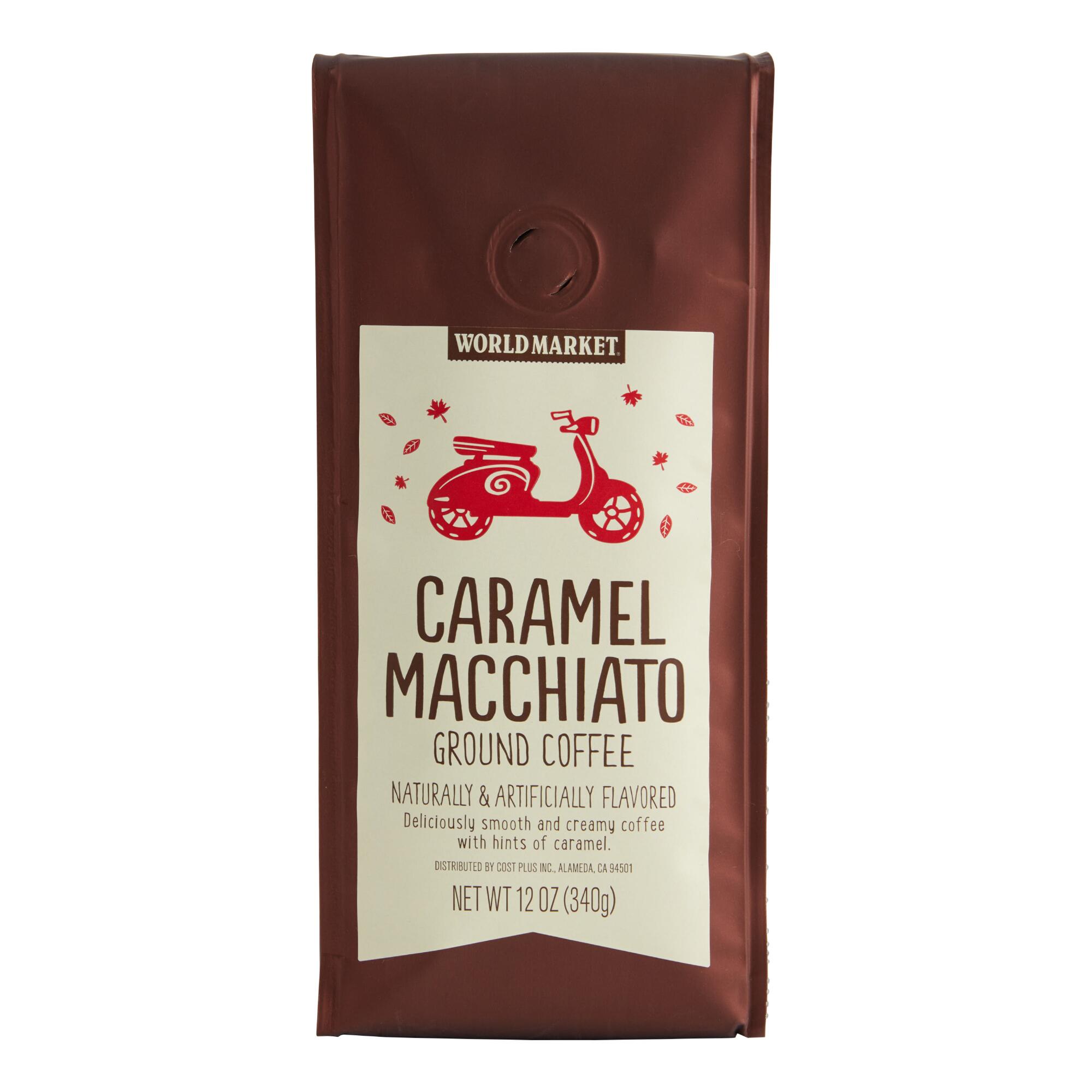 12 Oz. World Market Caramel Macchiato Ground Coffee by World Market