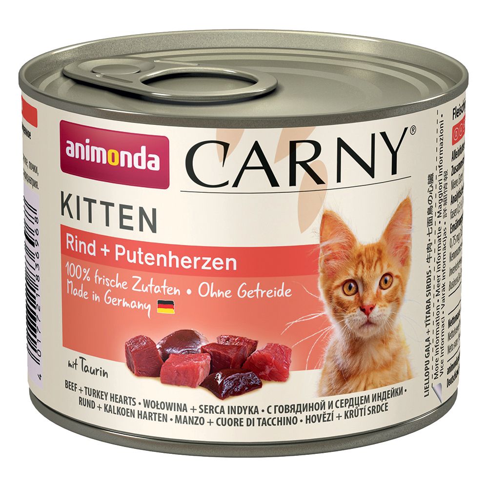 Animonda Carny Kitten Saver Pack 12 x 200g - Baby Paté