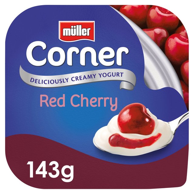 Muller Corner Yoghurt with Red Cherry Compote