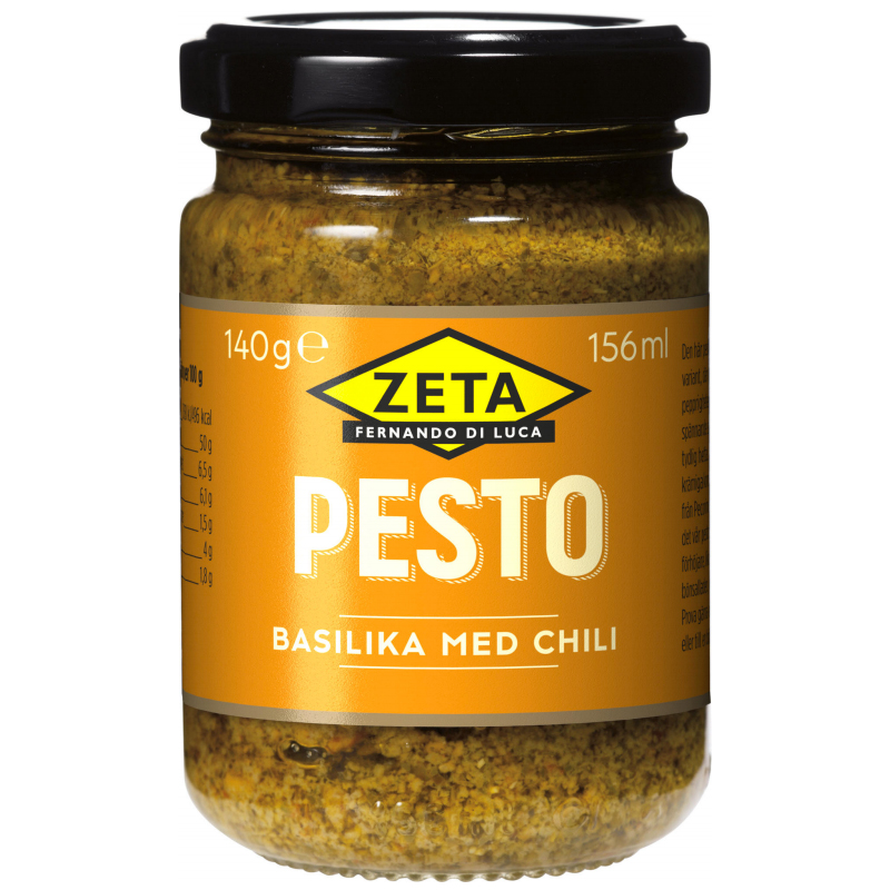 Pesto Basilika & Chili 140g - 31% rabatt