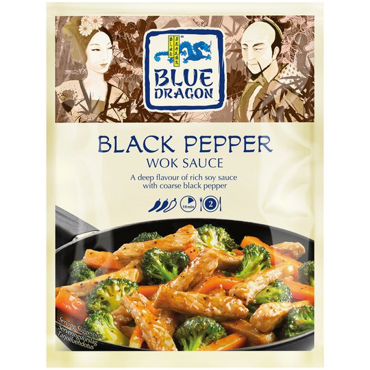 Black Pepper Wok-kastike - 18% alennus