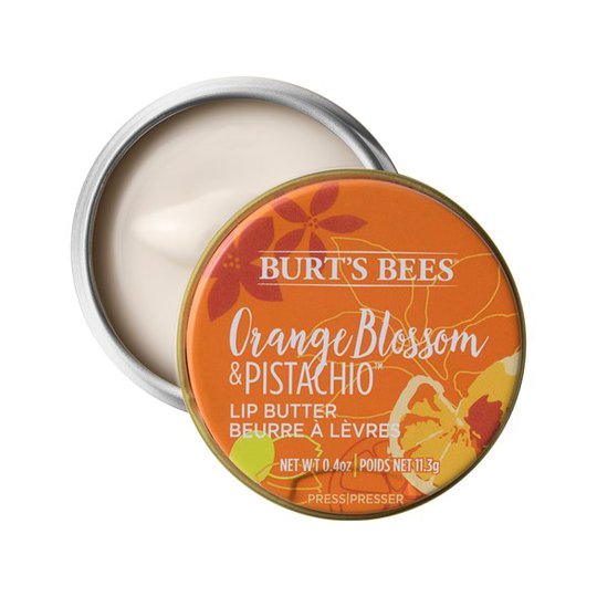 Burt's Bees Orange Blossom & Pistachio Lip Butter, 11 g
