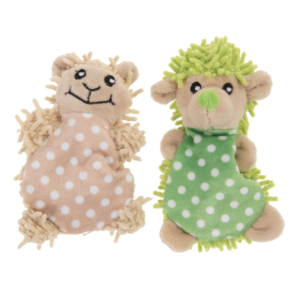 Moppi Sheep & Hedgehog Catnip Cat Toy - 2 Toys