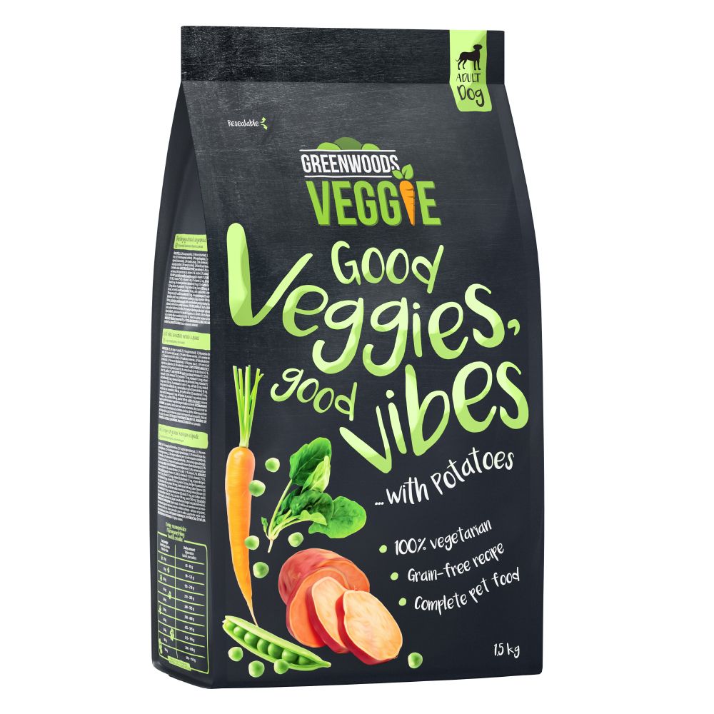 Greenwoods Veggie (Sweet) Potatoes with Peas, Carrots & Spinach - 12kg