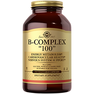 B- Complex 100 - 100 MG (250 Vegetarian Capsules)