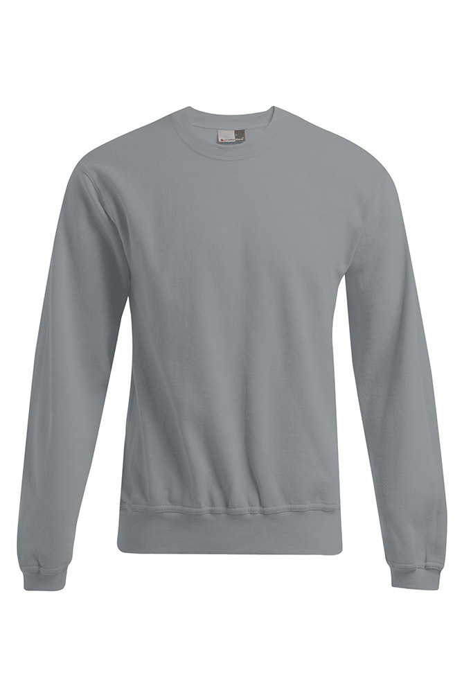 Sweatshirt 80-20 Plus Size Herren, Sportgrau, XXXL