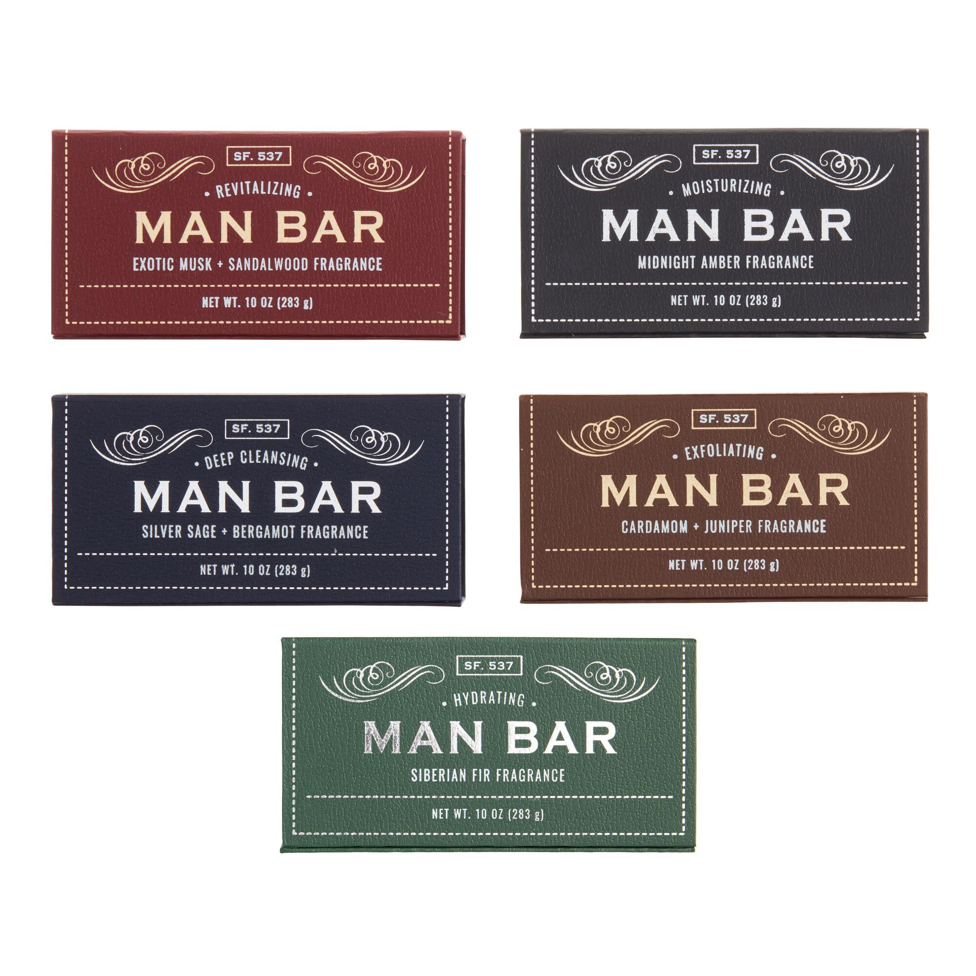 San Francisco Soap Company Man Bar Set of 2 by World Market