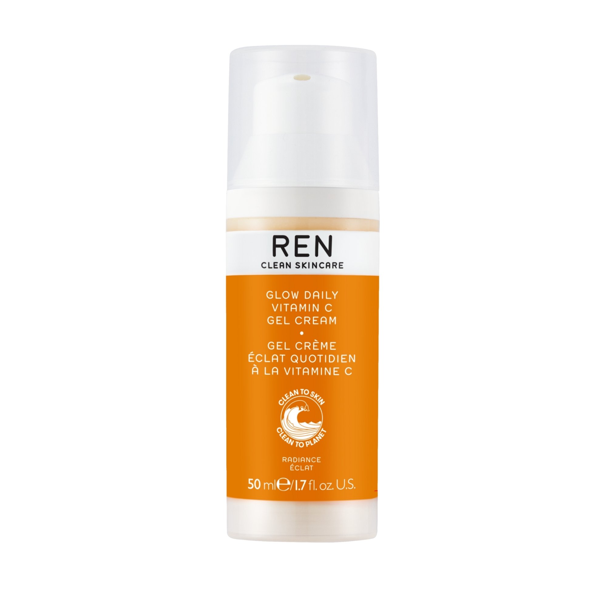 REN - Vegan Radiance Glow Daily Vitamin C Gel Cream 50 ml