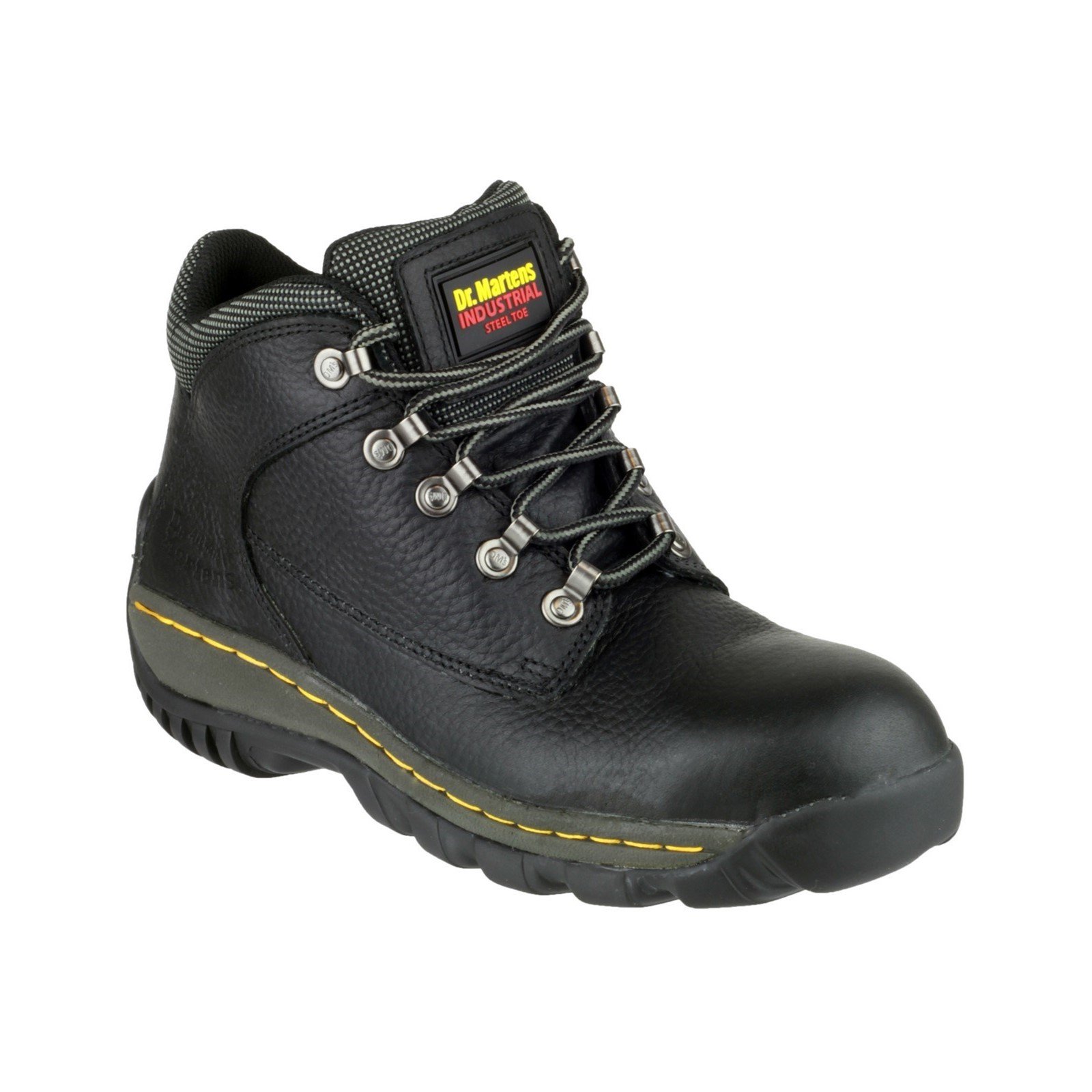 Dr Martens Unisex Lace-Up Boot Black 05207 - Black 5