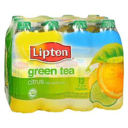Lipton Green Tea Citrus - 16.9 oz x 12 pack
