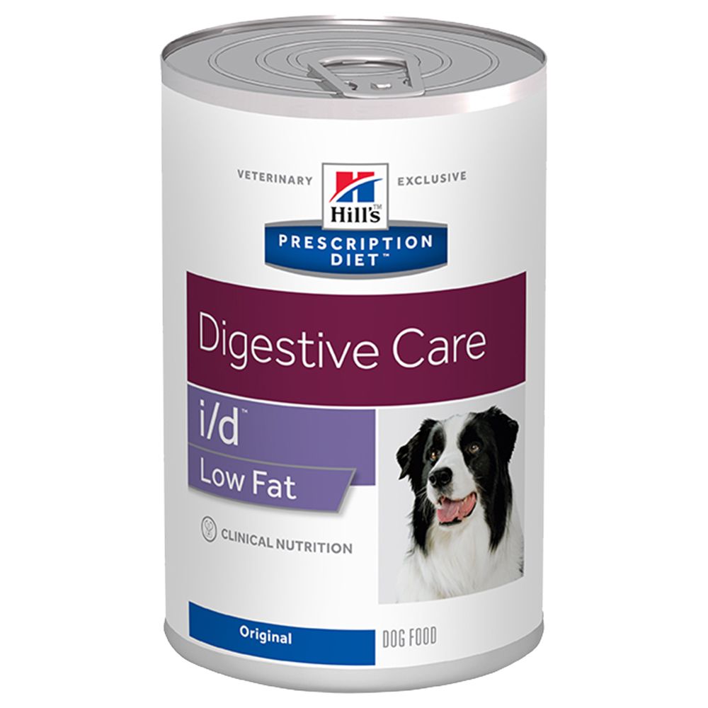 Hill's Prescription Diet Canine i/d Low Fat Digestive Care - Saver Pack: 24 x 360g