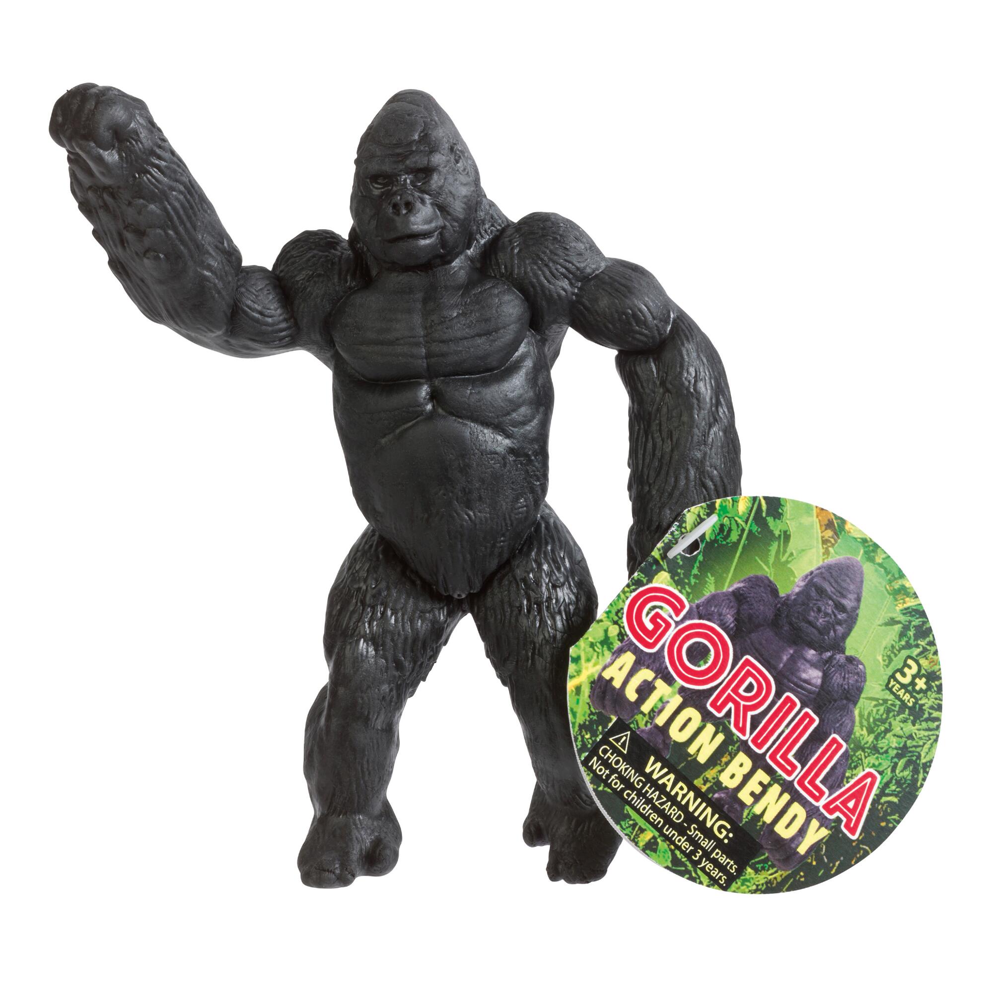 Gorilla Action Bendy Toy Set of 2 by World Market