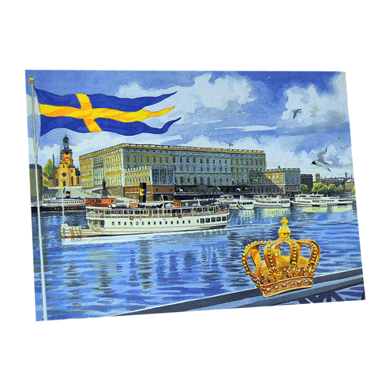 Kort Dubbelt "Stockholm Kungliga slottet" - 97% rabatt