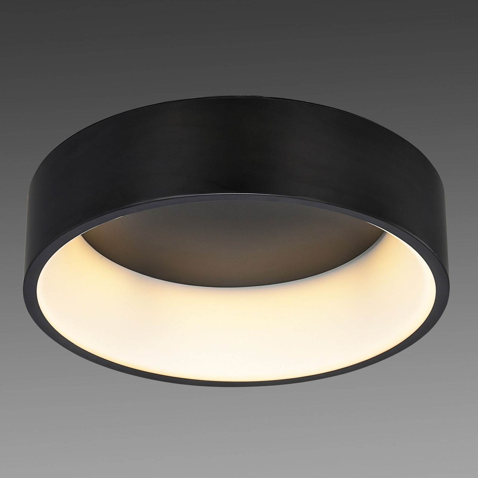 Pure-LED-kattovalaisin - Ø 60 cm, musta