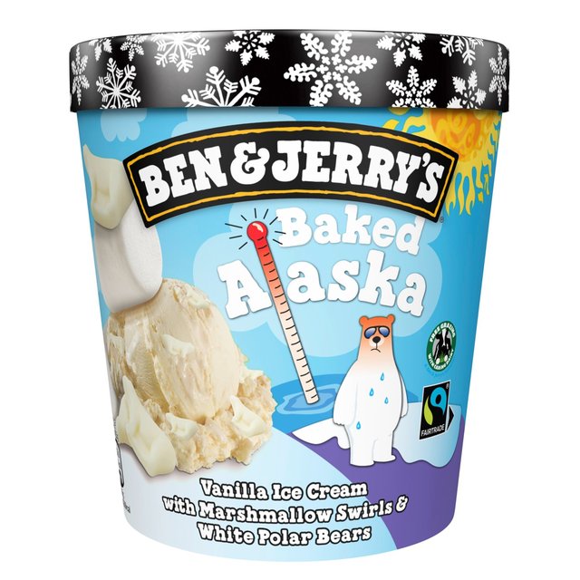 Ben & Jerry's Baked Alaska Ice Cream
