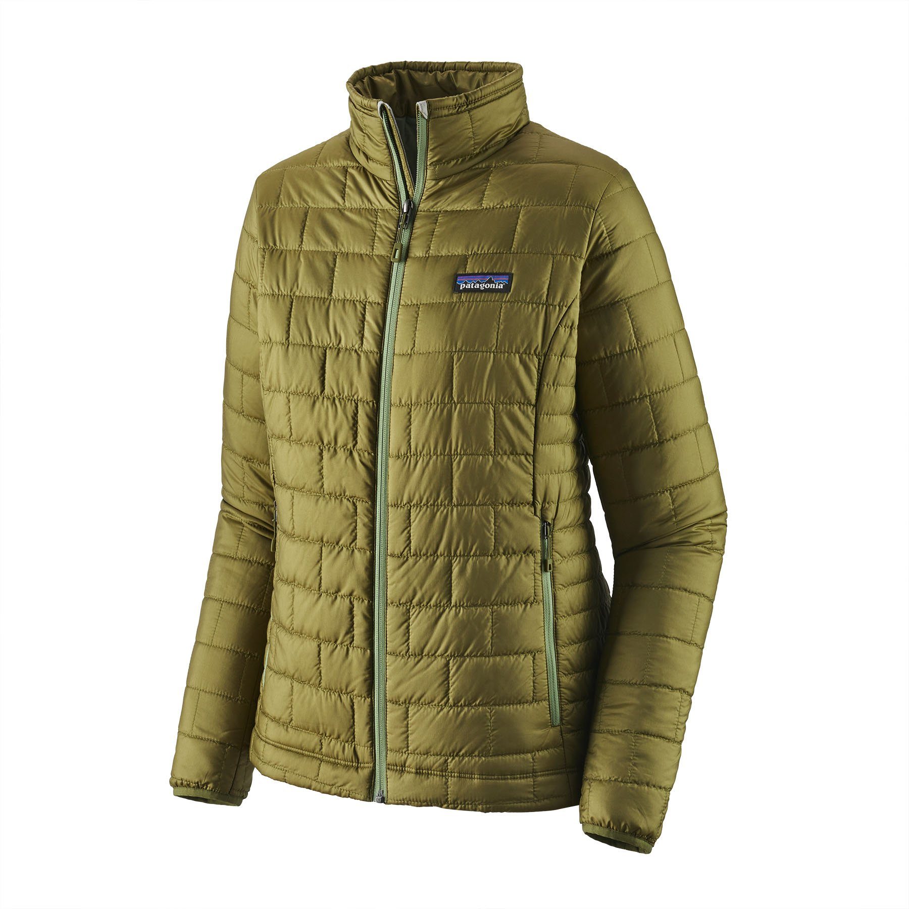 Patagonia Women's Nano Puff® Jacket - Recycled Polyester, Palo Green / S