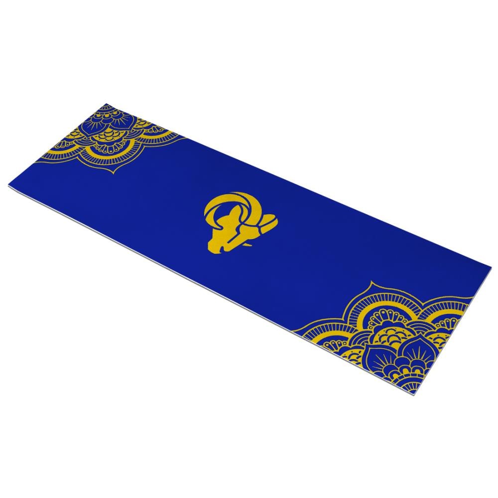 Victory Tailgate Los Angeles Rams NFL 0.25-mm Yoga Mat with Carrying Strap | 9527094