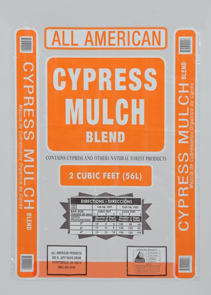 All American 2-cu ft Tidewater Red Cypress Blend Mulch | 23
