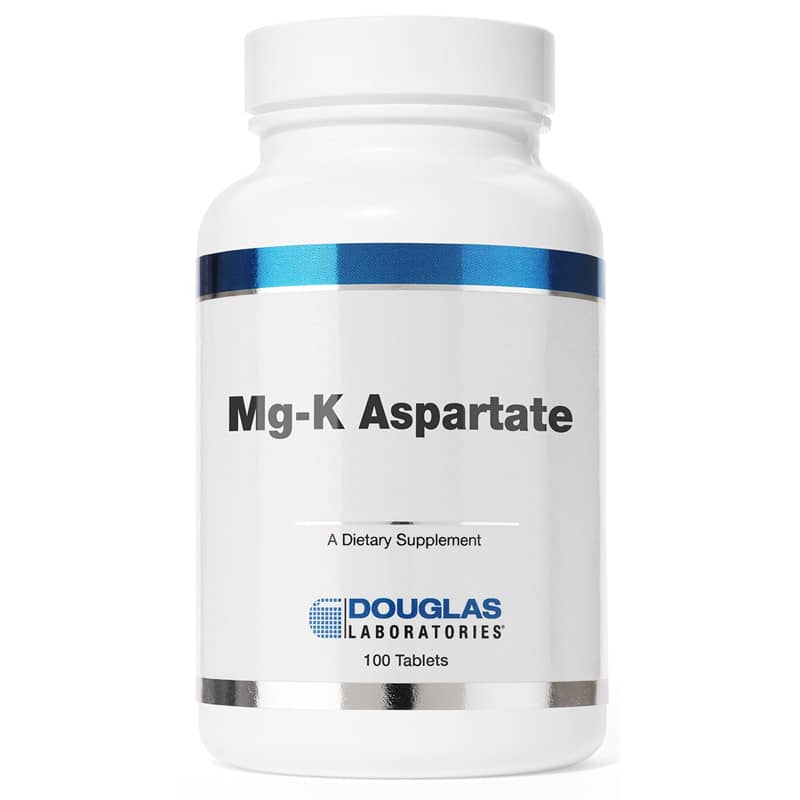 Douglas Laboratories Mg-K Aspartate 100 Tablets